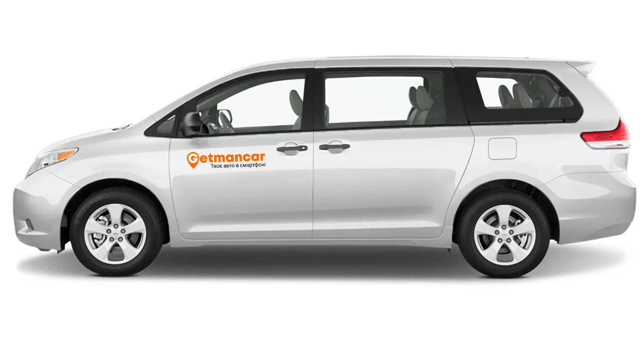 Toyota Sienna in a carshare