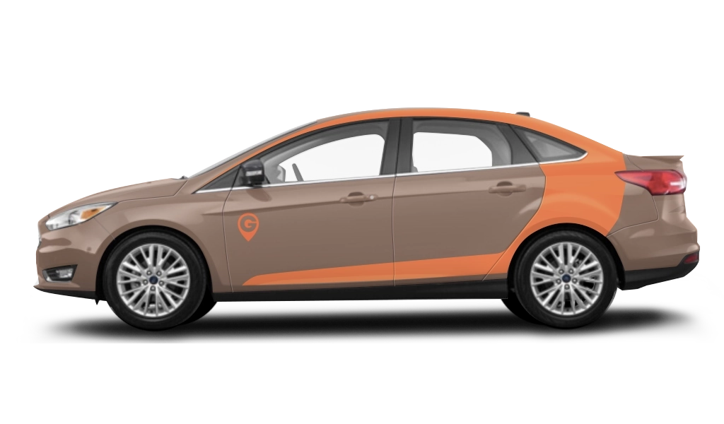 Ford Focus in a carshare