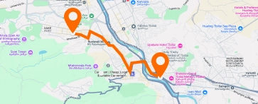 Abashidze Garden — Avlabari metro — вертикальное расположение