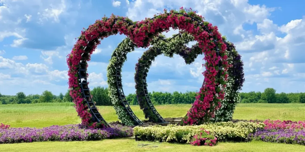 Добропарк – цветочные локации и фотозоны Киевской области