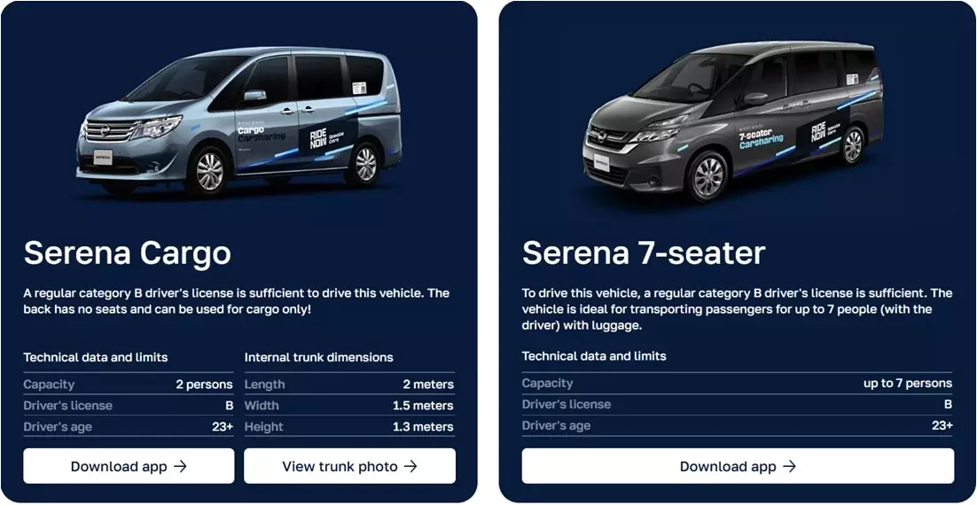 Minivan rental in Cyprus