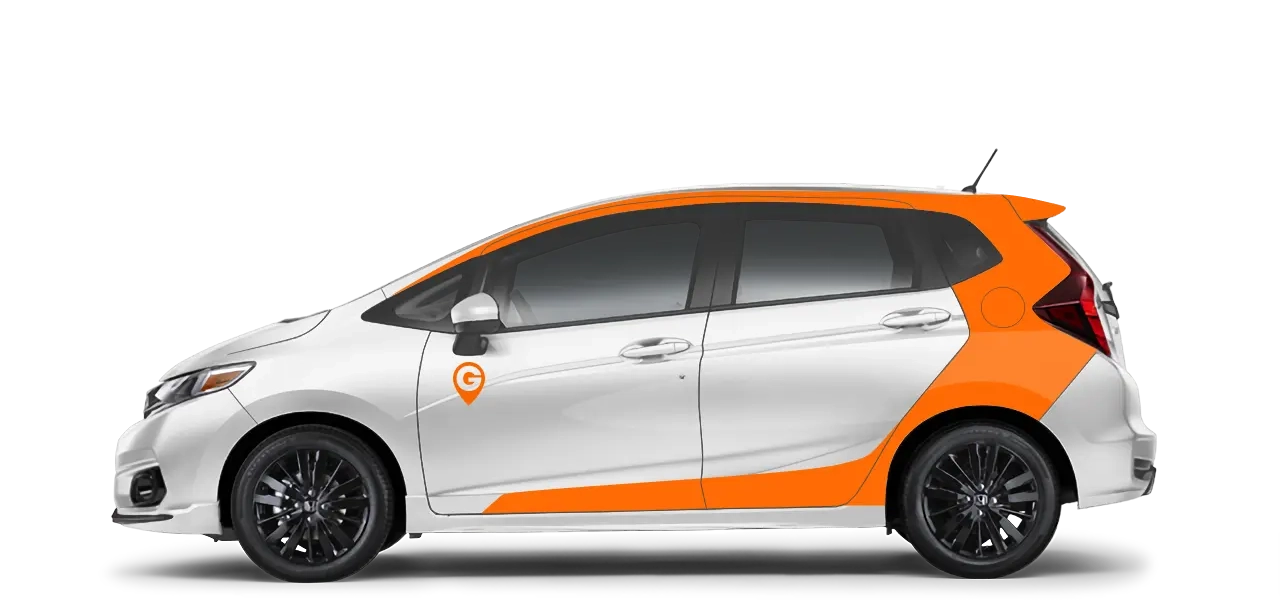 Honda Fit (III) in a carshare